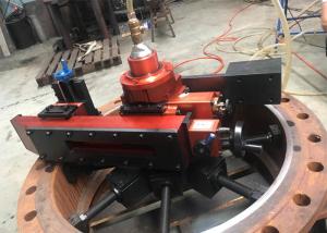 China Auotomatic Feeding Pneumatic Motor Portable Flange Facing Machine wholesale