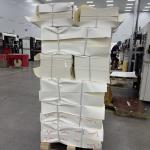 Recyclable PLA Coated Paper Sheet Disposable Biodegradable Food Packaging