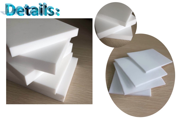 Non Adhesion Chemical Proof Skiving 3mm Molded Ptfe Sheet