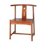 Living Room Hand Painting 74cm Solid Wood Chair For The Elderly