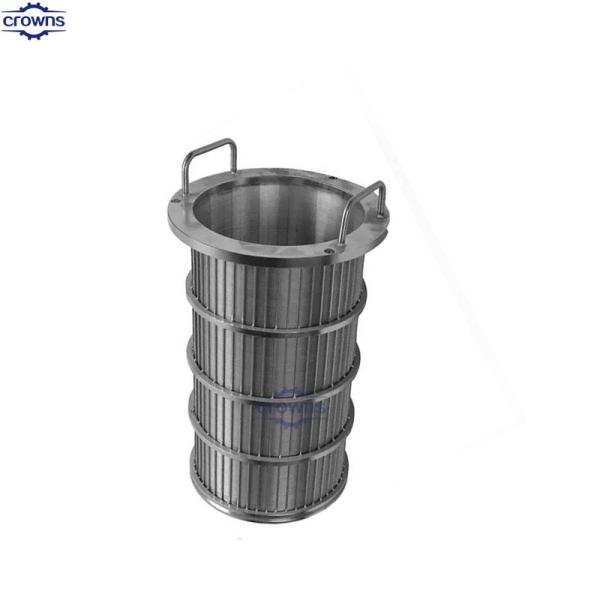 Manufacturer custom wholesale Wedge Wire Filters V Wire Stainless Steel Screen