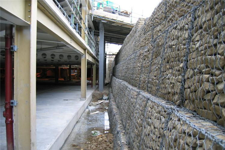 Twisted Hexagonal Gabion Box 3.2mm Gabion Cage Retaining Wall