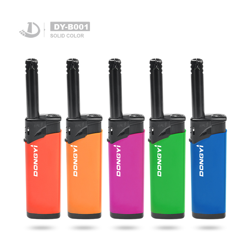 Dy-B001 Mini Kitchen BBQ Butane Gas Electronic Lighter for Fireplace