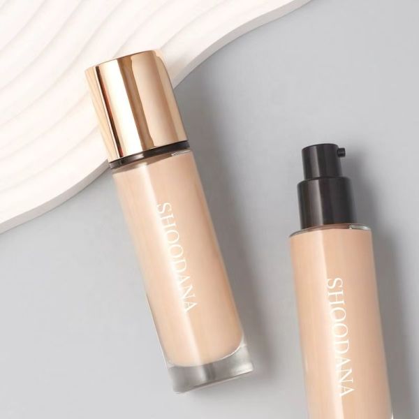 Wholesale Custom OEM SPF 15 Liquid Matte Face Foundation Waterproof Lasting Whitening High Coverage for Sensitive Skin Cream