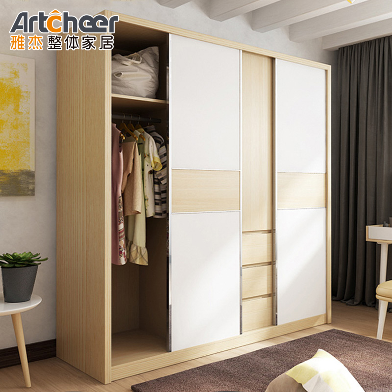 Customize Design Luxury Sliding Door Wardrobe Organizer Systems For Modern Stylish Homes