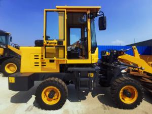 China 2850mm 0.6m3 1500Kg Loading Wheel Loader Machine wholesale