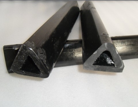 Industrial Polyurethane Tubing , Injection Molding PU Polyurethane Black
