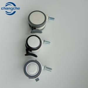 China Urethane Swivel Medical Caster Wheels Screw 4 Inch Custom wholesale