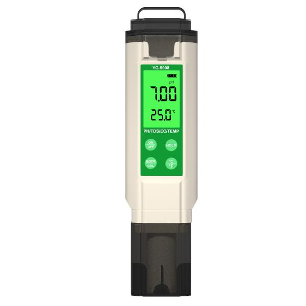YiERYi YG-9908 4 In 1 Water Quality Tester PH / TDS / EC / Temperature