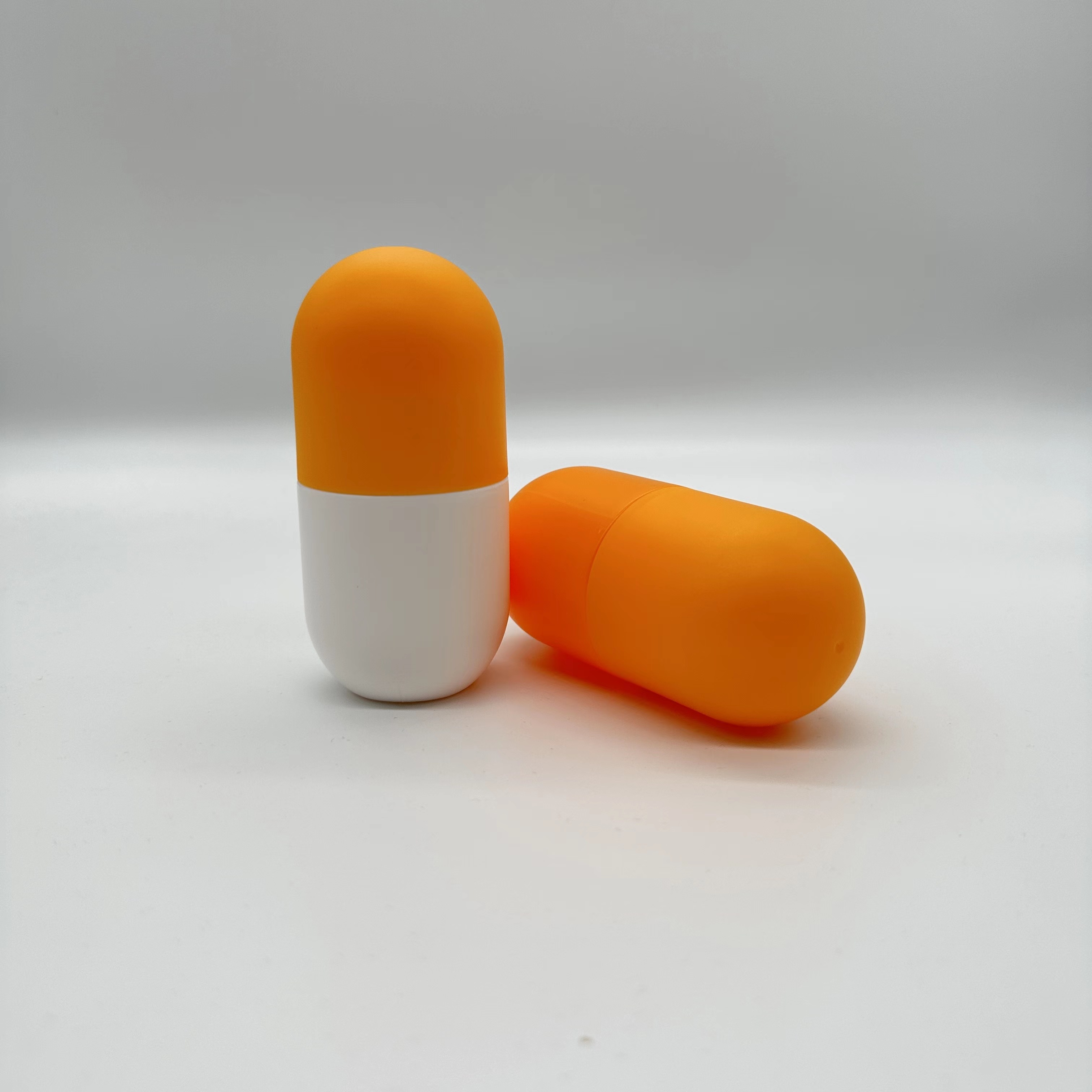 Screen Printing HDPE Plastic Capsule Bottle for Capsule Pill Tablets Supplement