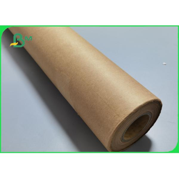 Small Roll Packaging Paper 60gsm 80gsm Brown Craft Paper With 25kg/ Roll 