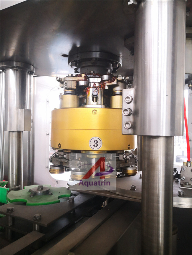 Aluminum Can Filling Machine Soda Carbonated Beverage Drinks Capping Machine