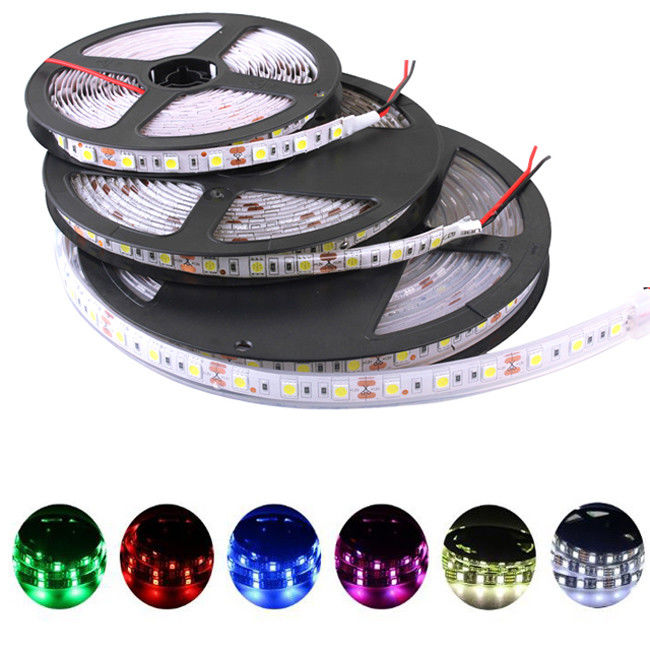 Flexible LED Strip Lighting Waterproof , Outdoor Decoration Dimmable LED Strip Lights