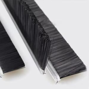 China Industrial Nylon Bristle High Temperature Resistant Strip Brush wholesale