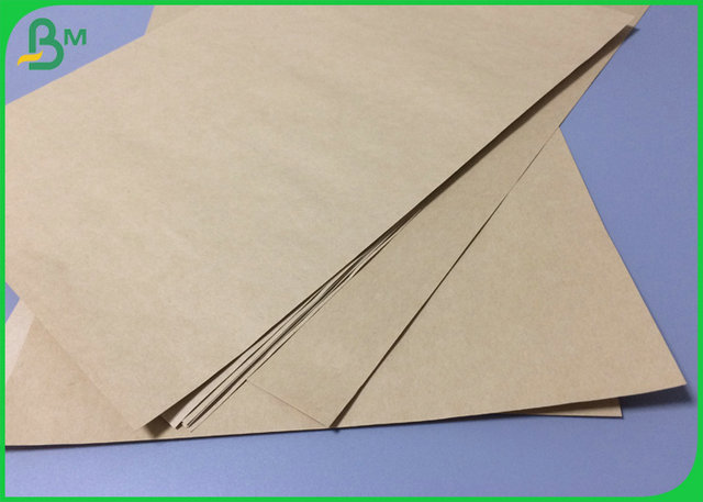 Eco Kraft Wrapping Paper Roll 100gsm 120gsm For Shopping Bags Making 