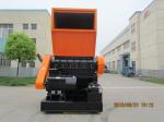 D2 Blade Pet Crushing Machine , Plastic Film Crusher Strip Screen