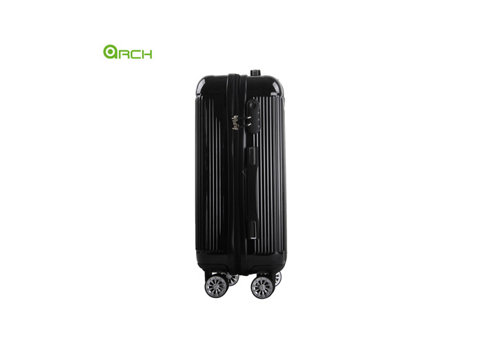 Double Zipper ABS Trolley Lightweight Hardside Suitcase