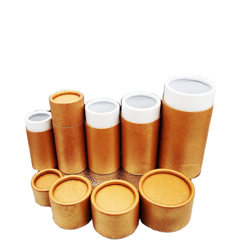 Customized Paper Tube Packaging , Cylinder Flower Box With CMYK Color