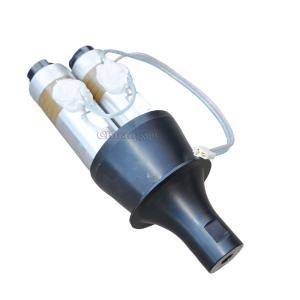 China 4200W High Power Ultrasonic Welding Transducer 15khz Double Horn wholesale