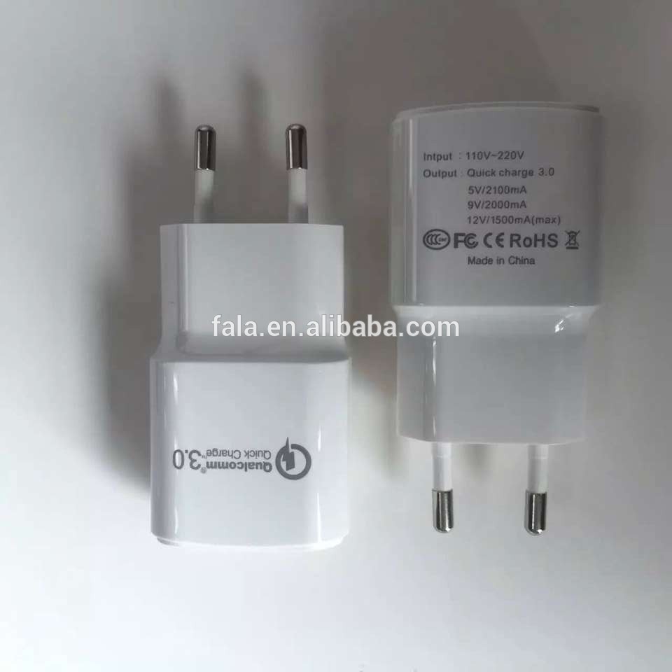 IC quick charge 2.0 usb travel charger,qc3.0 quick charger,usb wall charger smart usb charger