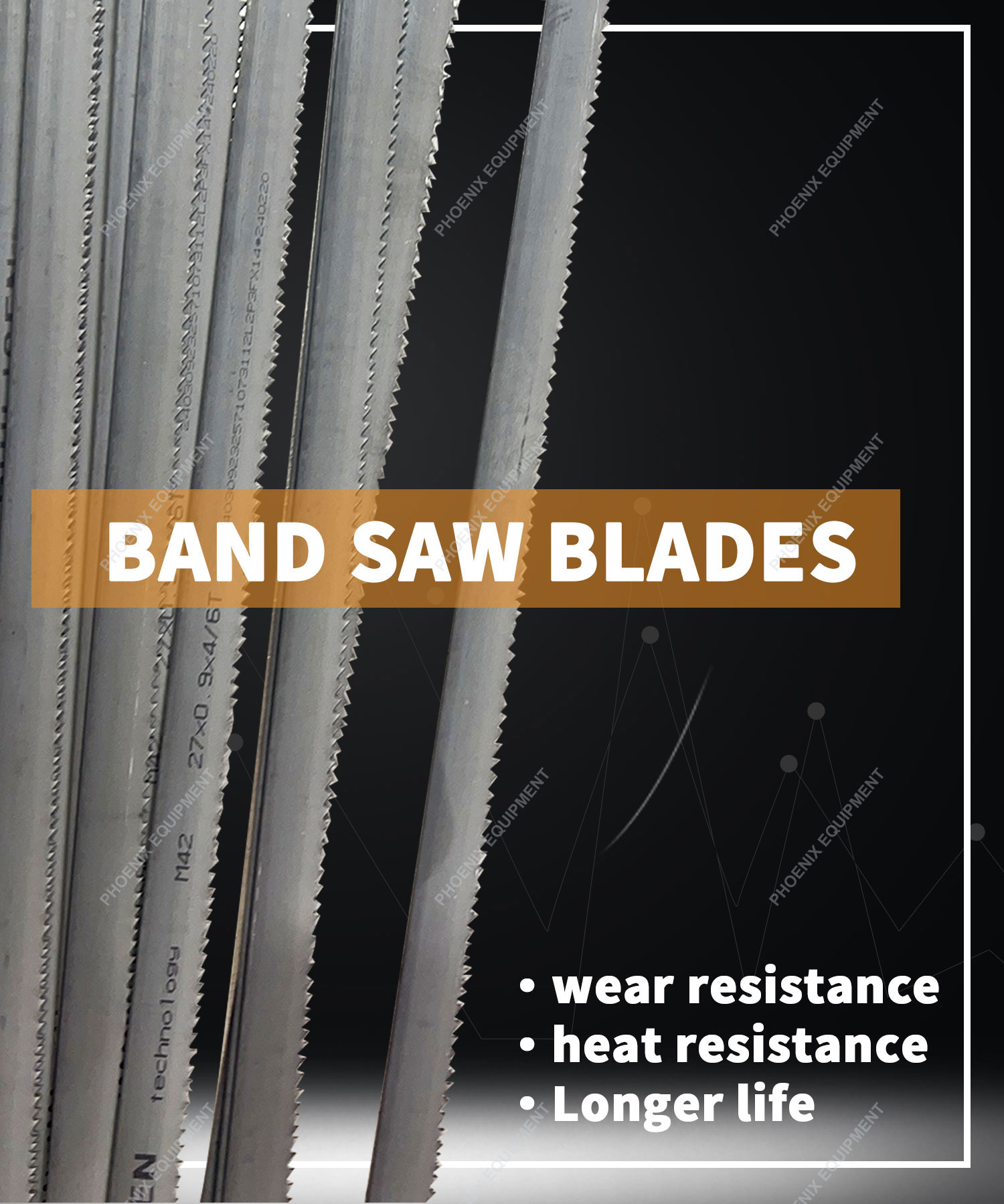 Metal Cutting Bimetal Band Saw Blades with 1 1/4IN Width and 15-30mm Arbor Size