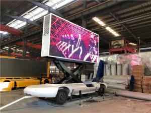 China P6 Billboard Mobile LED Advertising Trailer Outdoor 7000 cd/m2 ISO wholesale