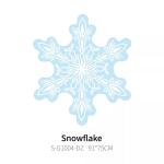 Wholesal Snowflake One Birthday Balloon Winter Birthday Balloon Winter Birthday