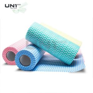 China 2021 Hot Sale Fashion Lazy Rag Micro Fabric Interlining Non woven Disposable Bamboo Microfiber Cleaning Cloth wholesale