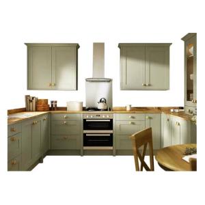 China Sintered Melamine Cabinets White Countertops Floor To Ceiling Pantry wholesale