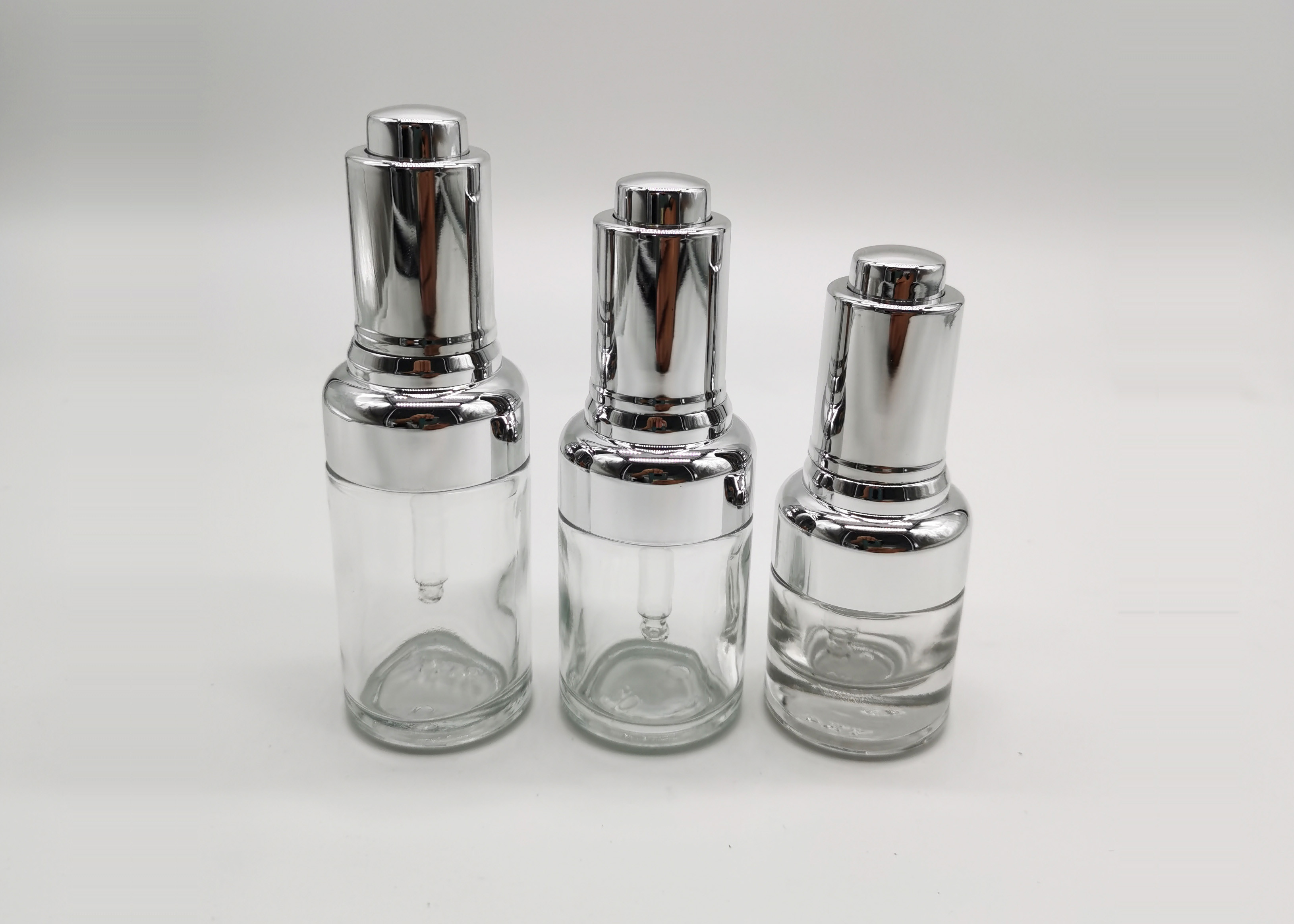 Clear Essential Oil 30ml 20ml 15ml Perfume Glass Bottle