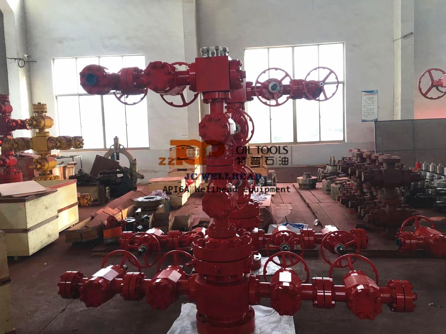 Oilfield Drilling 3000Psi Christmas Tree Tubing Head