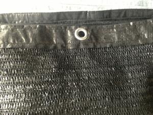 China Black Aluminum Foil Agricultural Shade Netting 45gsm-65gsm 2x50m wholesale