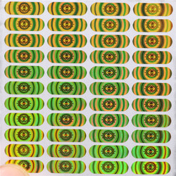 OEM Personalised Custom Printed Hologram Stickers Free Design