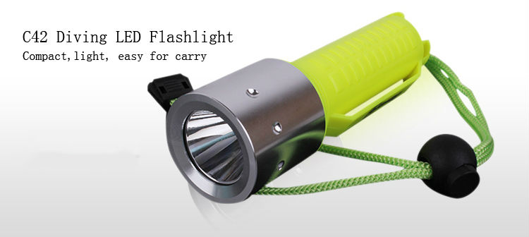 High Power diving flashlight LED light T6