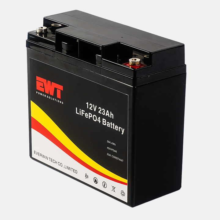 Rechargeable Lithium LPF LiFePO4 12V Battery Pack For Solar Storage