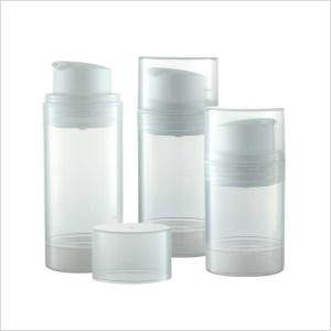 China 50ml 80ml 100ml Cosmetic Airless Bottle PP PCR Cosmetic Packaging Single Wall wholesale