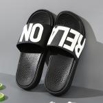 Latest Summer Mens Rubber Flip Flop PVC Simple LOGO Slipper