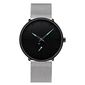 China Fashion Unisex Quartz Wrist Watch With Stainless Steel Mesh Band wholesale
