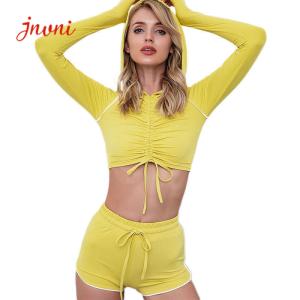 China RPET Women Activewear Sets Nylon 78% Women Yoga Sets wholesale