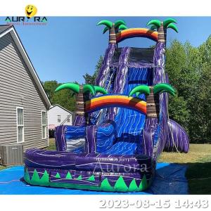 China Giant Inflatable Water Slide For Adult Outdoor Kids Entertainment Water slide wholesale