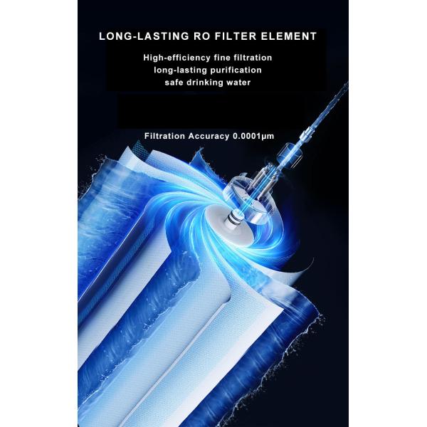 2:1 Low Wastewater Ratio Household Reverse Osmosis Direct Drinking Machine