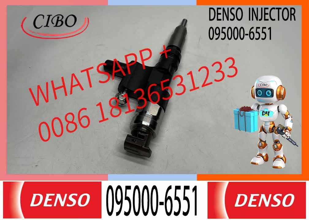 Genuine Brand New 095000-6550 095000-6551 23670-78140 23670-E0190 Common Rail Fuel Injector For Hino / Toyota
