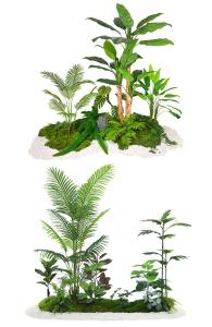 China 24&quot; Plastic Home Decoration Plant Artificial Landscape Foliage Non Toxic wholesale