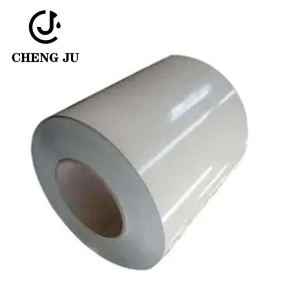 Prepainted Steel Sheet Coil 50-2000mm White Color Coated Metal Building