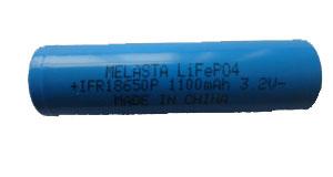 China 3.2V 18650 LiFePO4 Battery Cells , Power Tool Battery 1400mAh wholesale