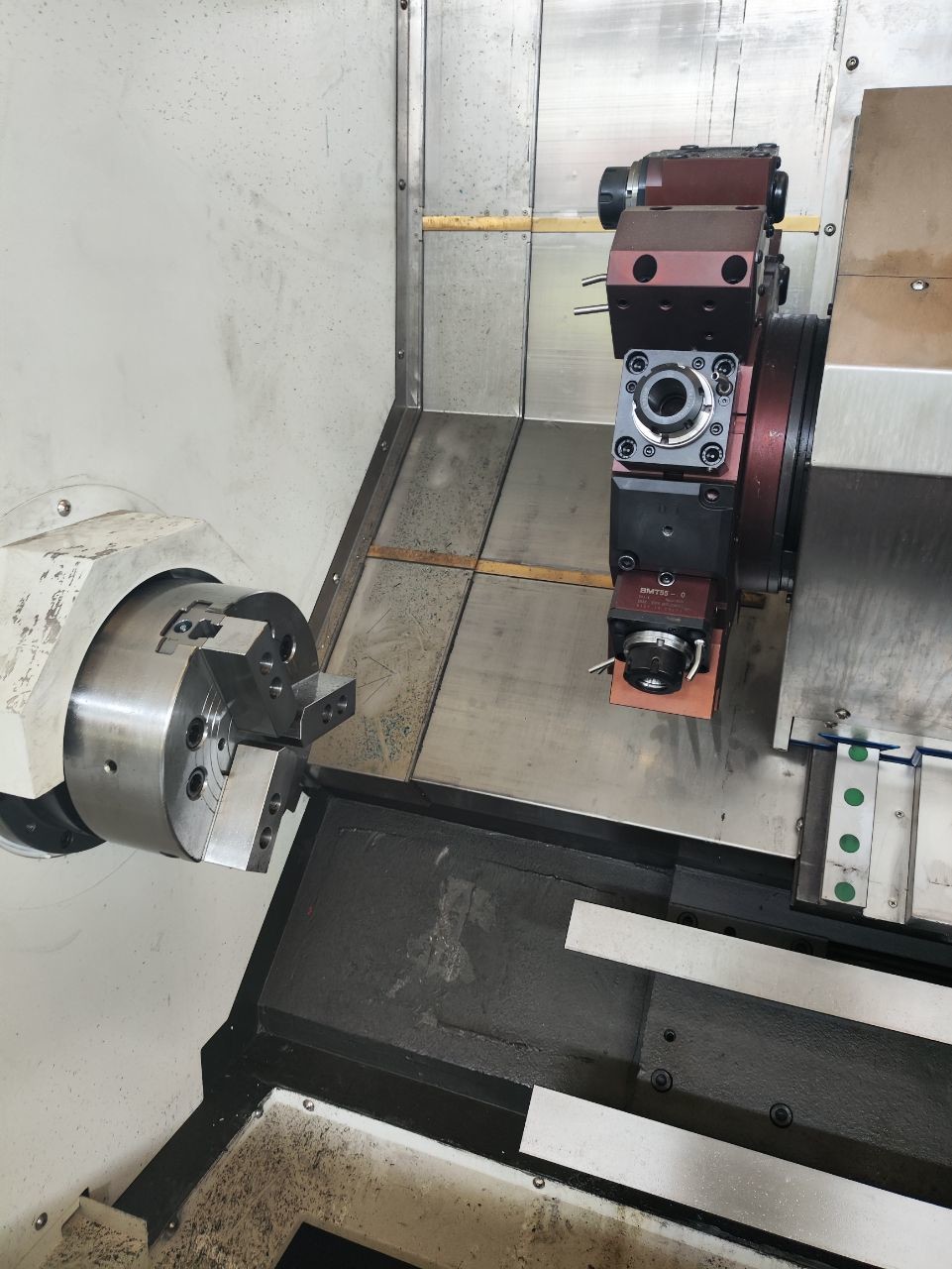 TCK630 Metal Turning Centers Milling And Boring Lathes Slant Bed Cnc 3000rpm 3500rpm