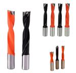 Spiral Flute Tungsten Carbide Inserted Wood Dowel Drill Bit 14mm