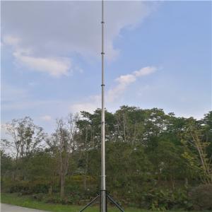 China Lightweight 2MM Wall 6063 Aluminum Tripod Push Up Mast wholesale