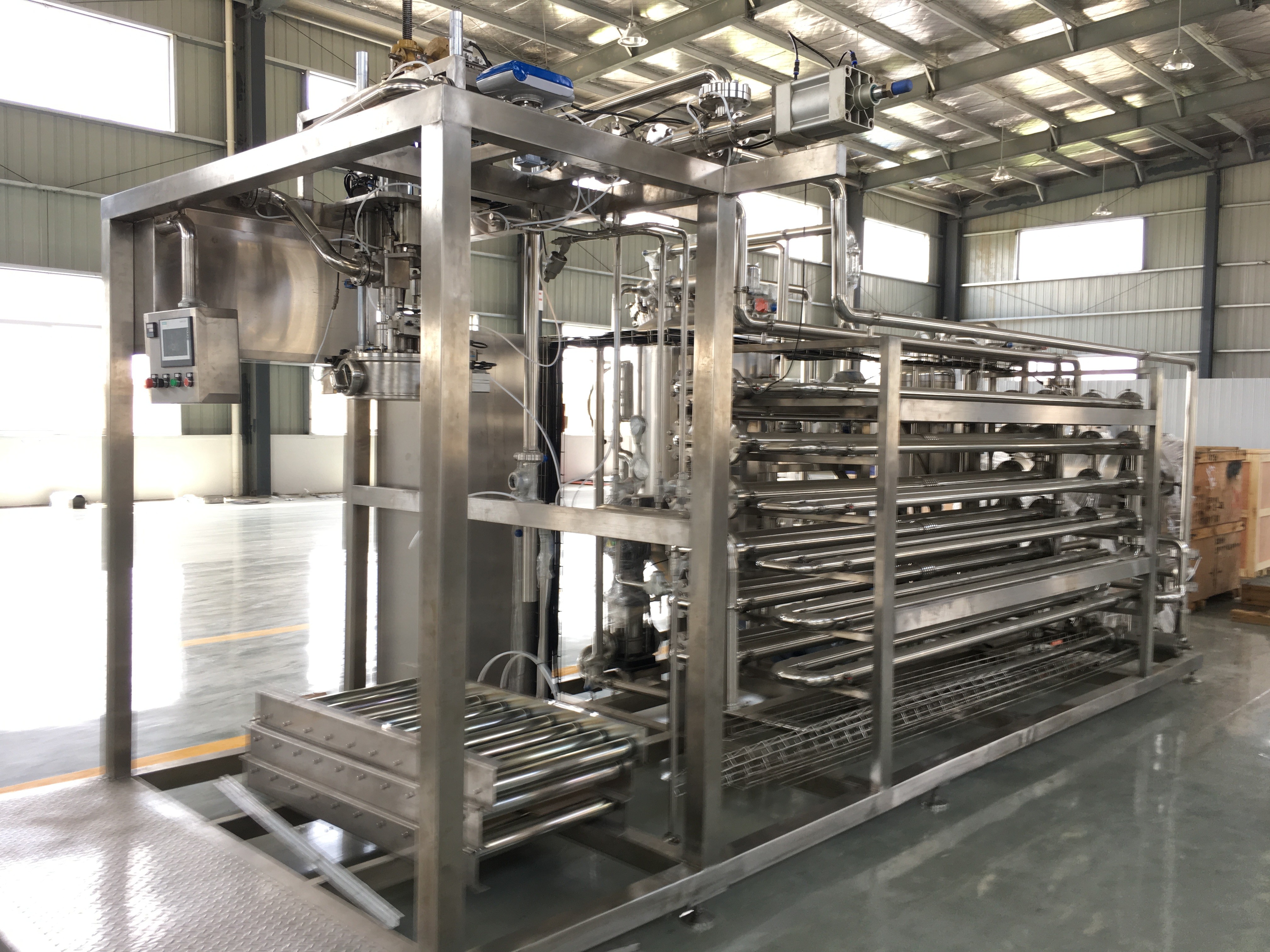 Customized Easy To Operate BID Aseptic Filler 10L / 50L / 220L Automatic Aseptic Juice/Milk/Water Filling Machine