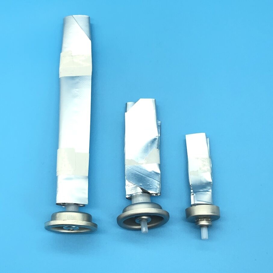 Leakage Proof Cylinder Shaped Bag Valve Aerosol With Customized Capacity